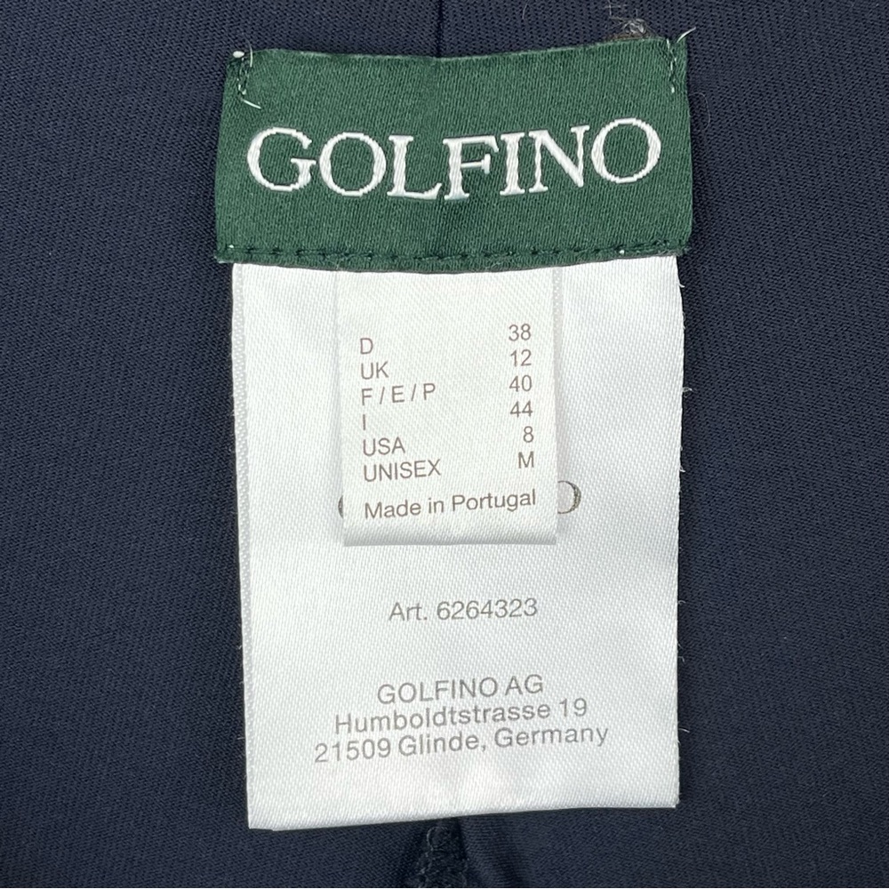 Golfino Dry Comfort Navy Blue Striped Active Golf Skirt / Skort Sz 8 (M) - Picture 3 of 9